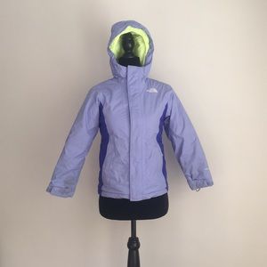 Girls north face winter coat size 7/8